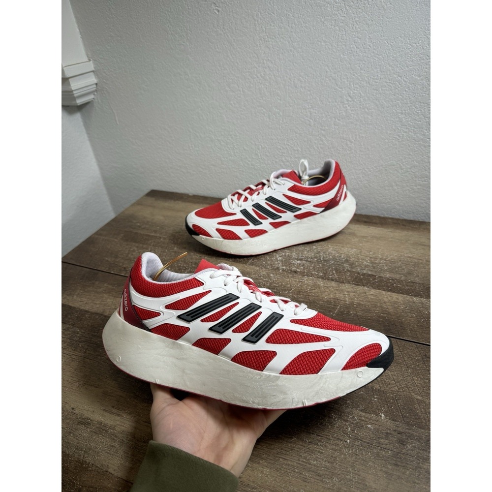 SAMPLE Adidas Men's Adizero Aruku Running‎ Size 11 White/Red |JI0308| Shoes